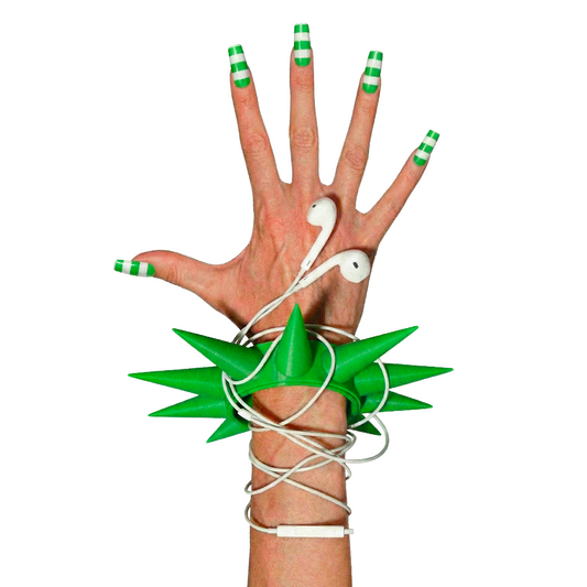 .:. 3. GREEN SPIKE BRACELET .:.