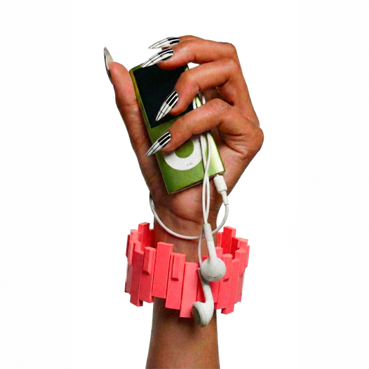 .:. 6. PINK PIANO TILES BRACELET .:.